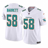 Men & Women & Youth Miami Dolphins #58 Shaquil Barrett White 2023 F.U.S.E Vapor Limited Football Stitched Jersey,baseball caps,new era cap wholesale,wholesale hats